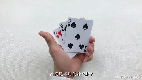 扑克魔术用的扑克牌？