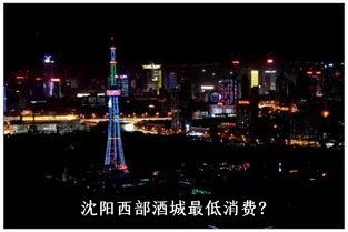 沈阳西部酒城最低消费？