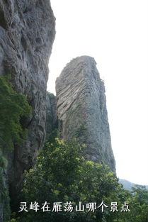 灵峰在雁荡山哪个景点