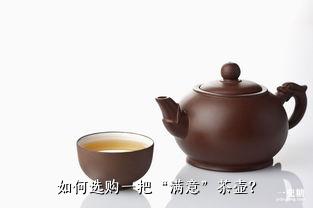 如何选购一把“满意”茶壶？