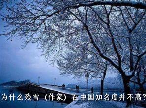 为什么残雪（作家）在中国知名度并不高？