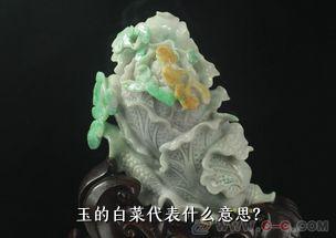 玉的白菜代表什么意思？