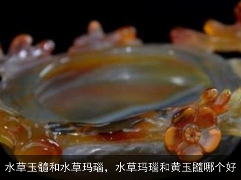 水草玉髓和水草玛瑙，水草玛瑙和黄玉髓哪个好