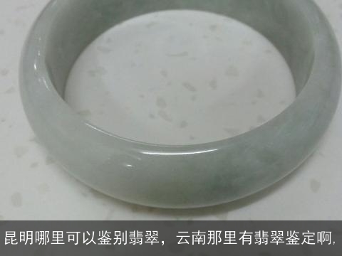 昆明哪里可以鉴别翡翠，云南那里有翡翠鉴定啊,