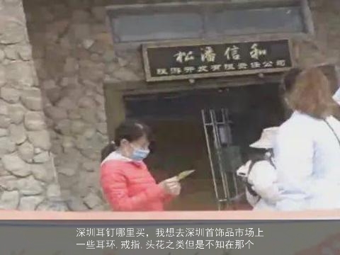 深圳耳钉哪里买，我想去深圳首饰品市场上一些耳环,戒指,头花之类但是不知在那个