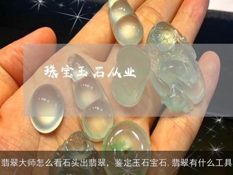 翡翠大师怎么看石头出翡翠，鉴定玉石宝石,翡翠有什么工具