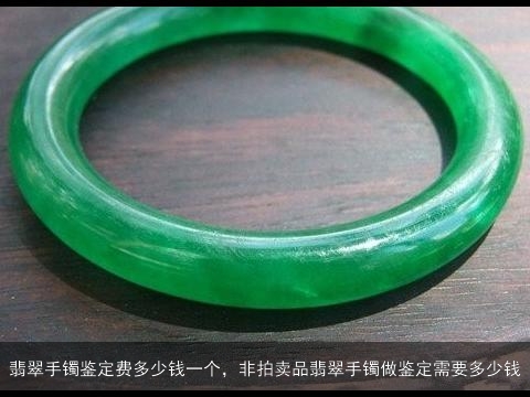 翡翠手镯鉴定费多少钱一个，非拍卖品翡翠手镯做鉴定需要多少钱