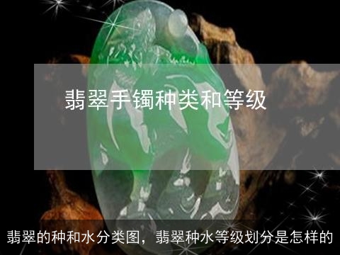 翡翠的种和水分类图，翡翠种水等级划分是怎样的