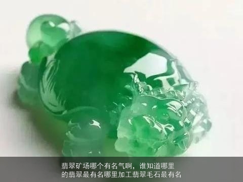 翡翠矿场哪个有名气啊，谁知道哪里的翡翠最有名哪里加工翡翠毛石最有名