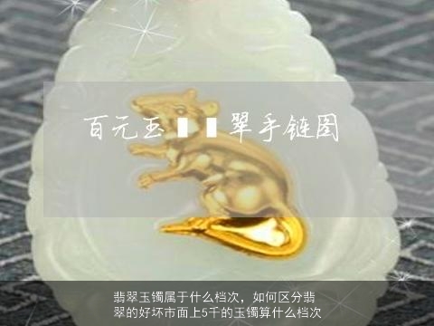 翡翠玉镯属于什么档次，如何区分翡翠的好坏市面上5千的玉镯算什么档次