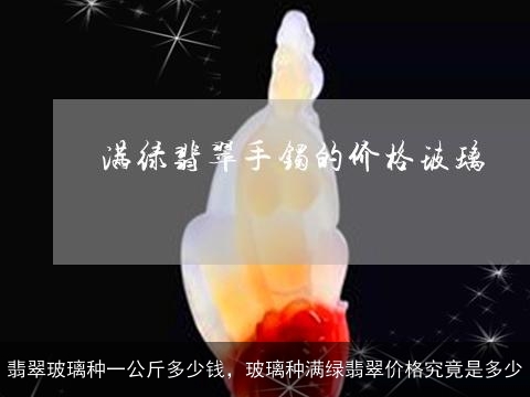 翡翠玻璃种一公斤多少钱，玻璃种满绿翡翠价格究竟是多少